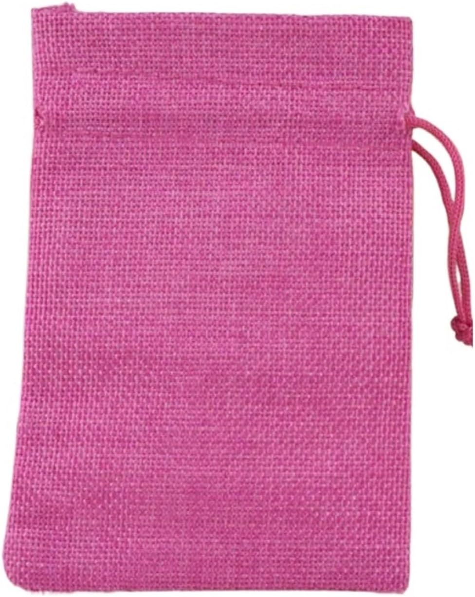 SOFXnng Cotton Linen Drawstring Gift Bags 25PCS 7x9cm