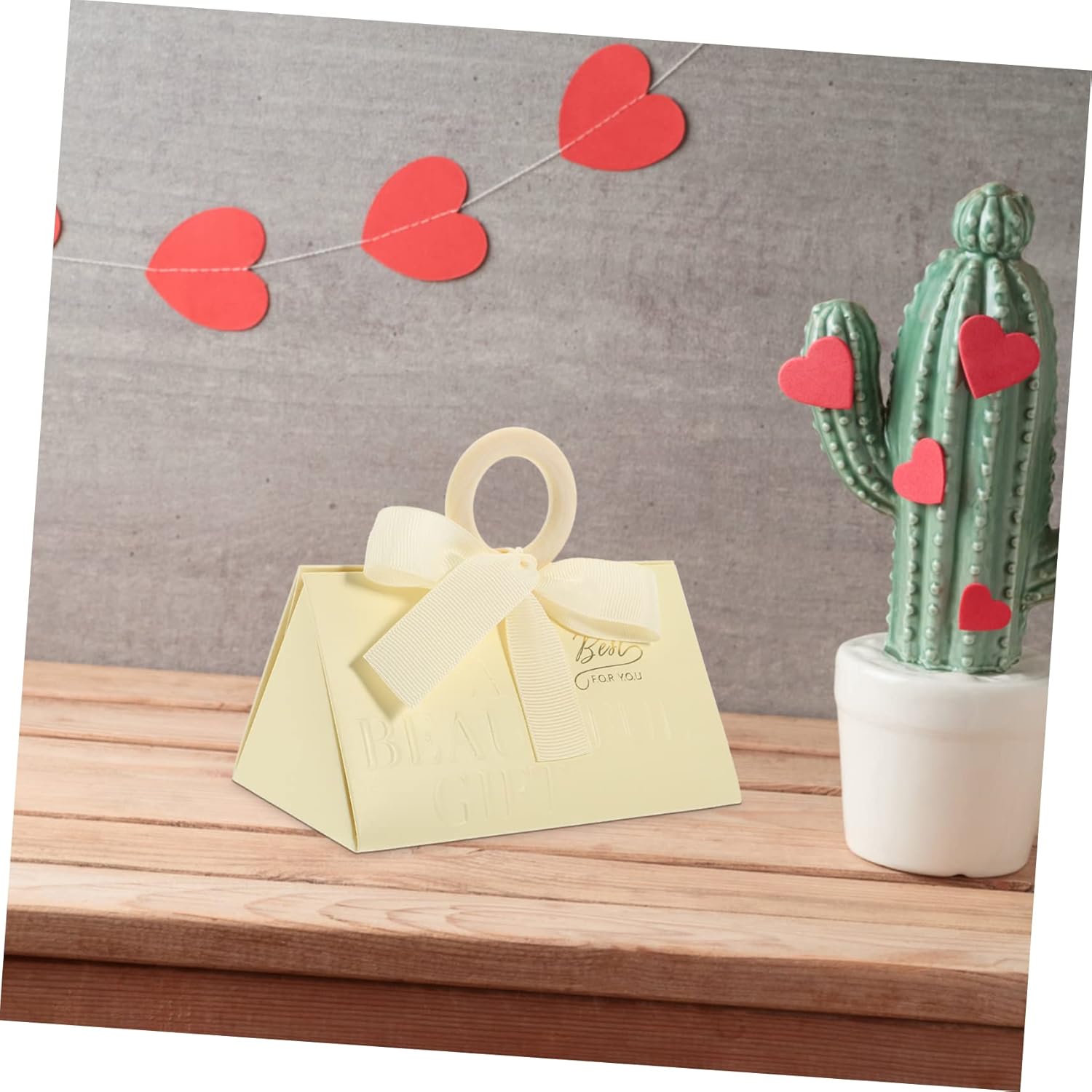 FOMIYES 20pcs Valentine Candy Boxes for Parties and Weddings