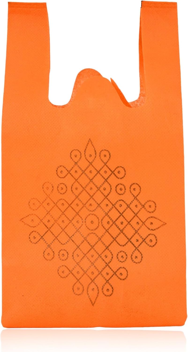 LOVENSPIRE Reusable Kolam Print Gift Bags
