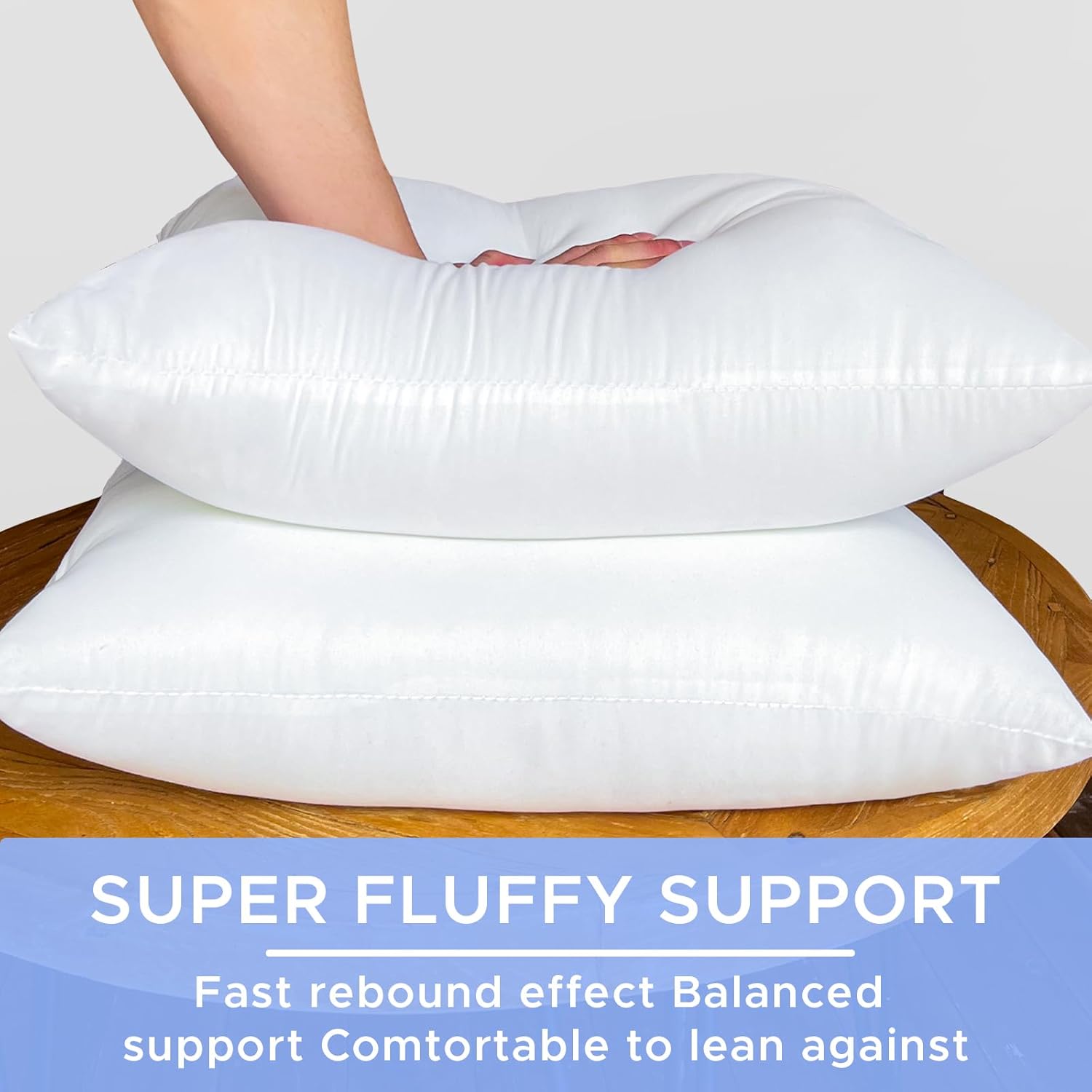 16x16 Inch Outdoor Pillow Fillers Pack of 2