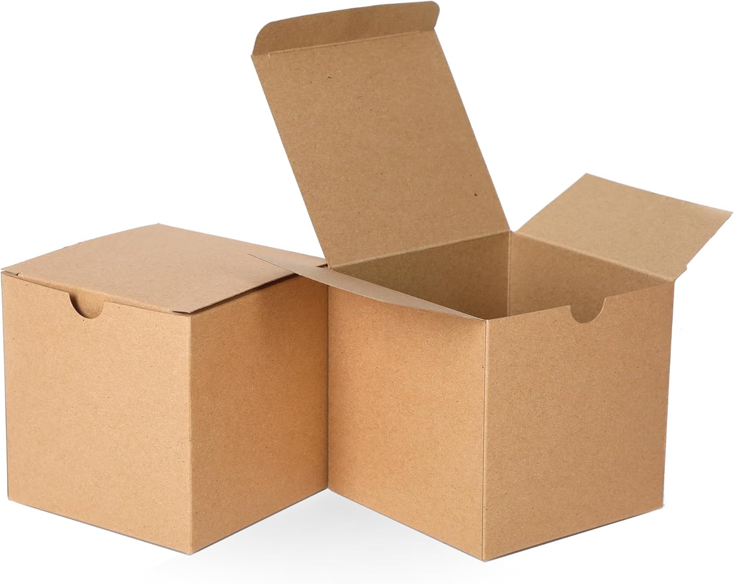 SHIPKEY 10 Pcs Kraft Gift Boxes with Lids