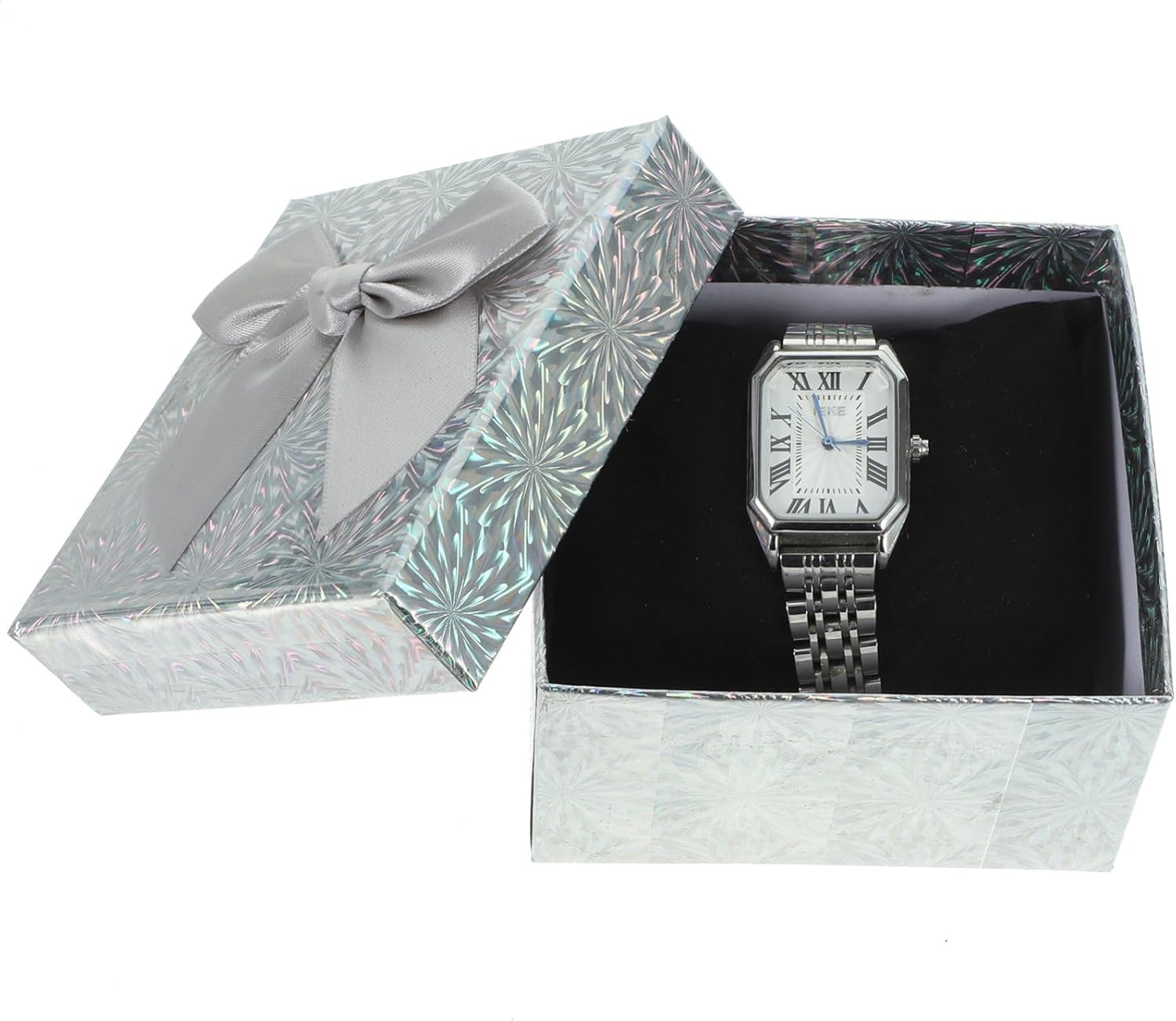 Amosfun 6Pcs Collapsible Gift Boxes with Ribbons for Birthdays Weddings and Parties