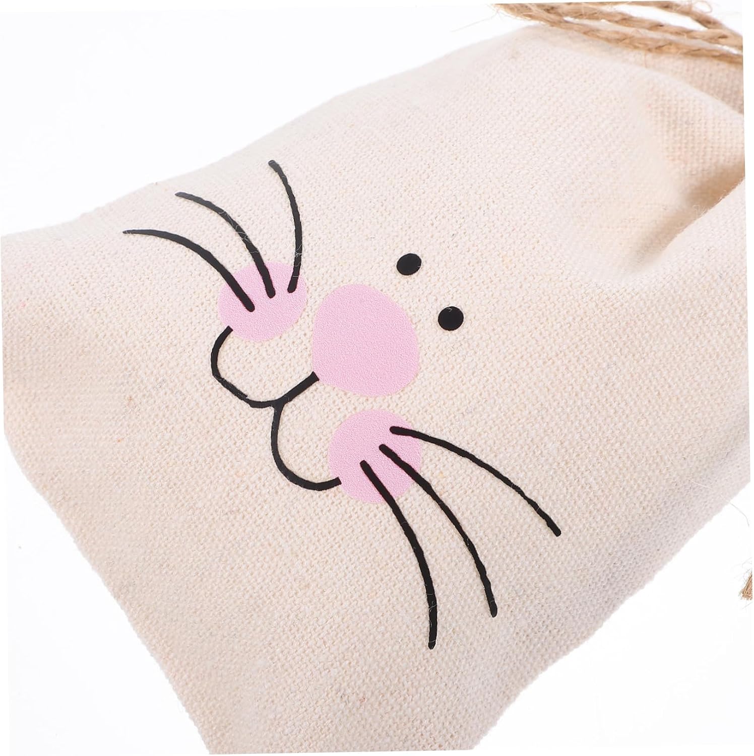 CAXUSD 10pcs Easter Bunny Bags for Kids Party Favors