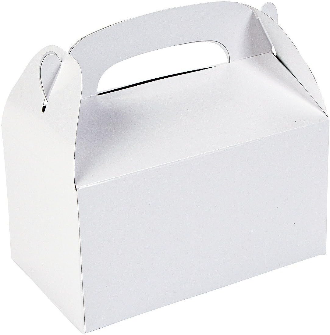 Fun Express White Treat Boxes for Gifts