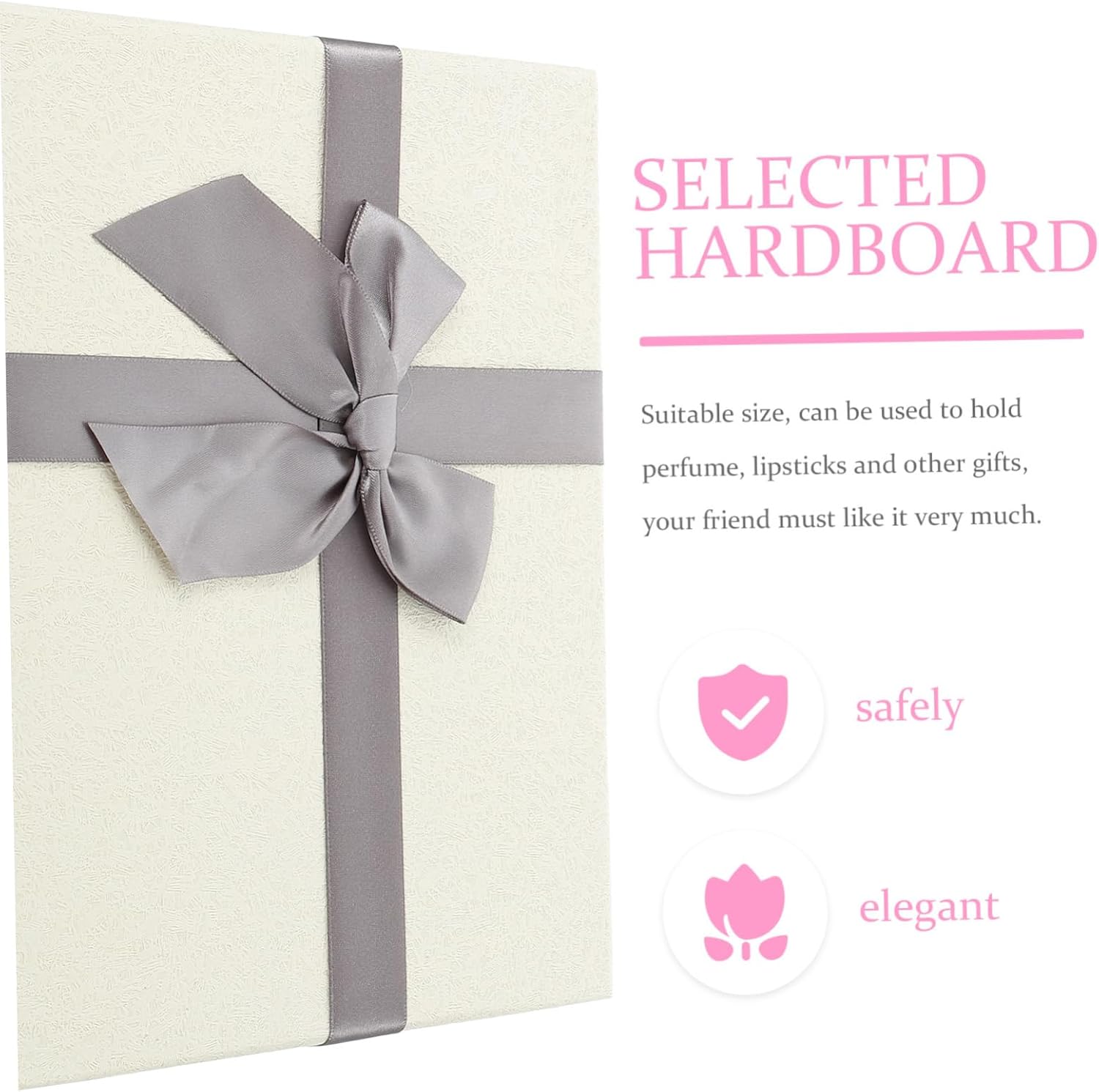 Gogogmee Hardboard Cosmetic Storage Box for Party Packaging