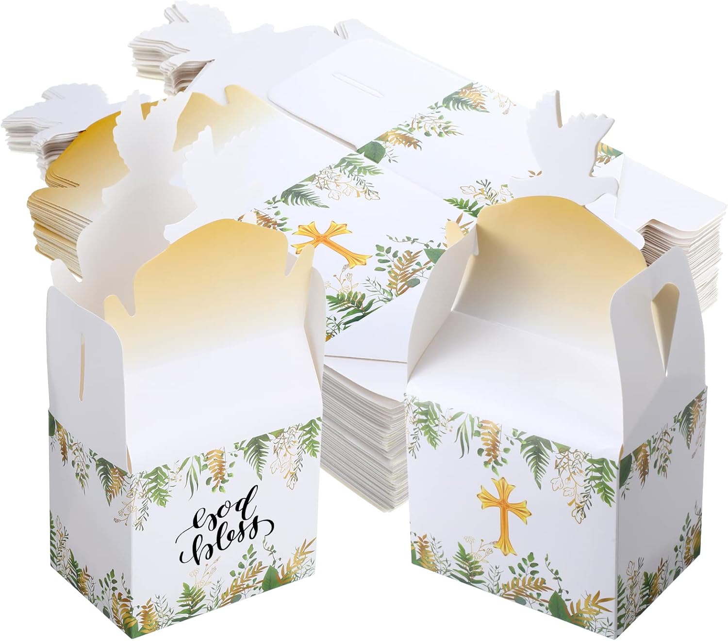 Geyee 48 Pcs Religious Party Goodie Boxes