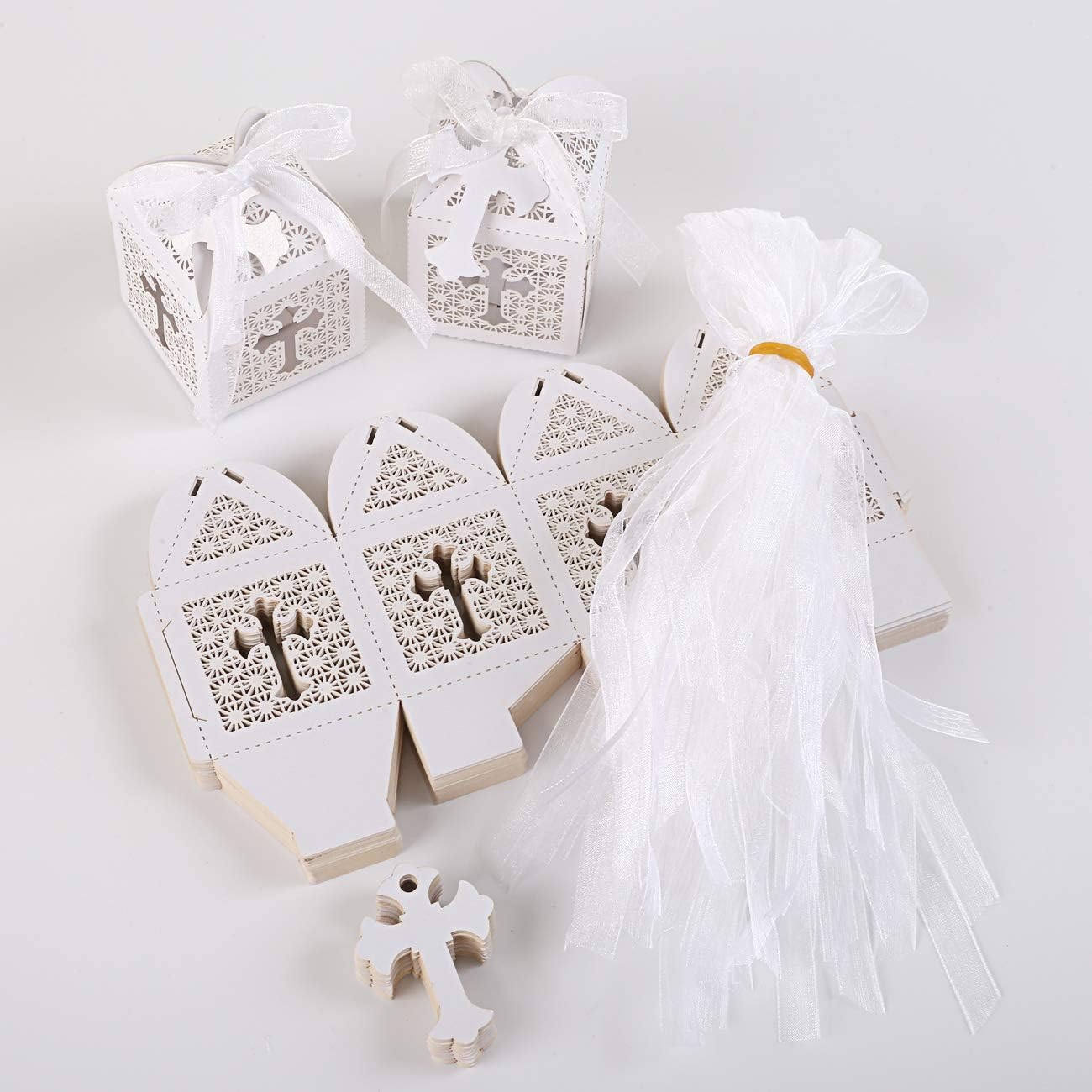 LEMESO Favor Boxes for Weddings Birthdays Party Events