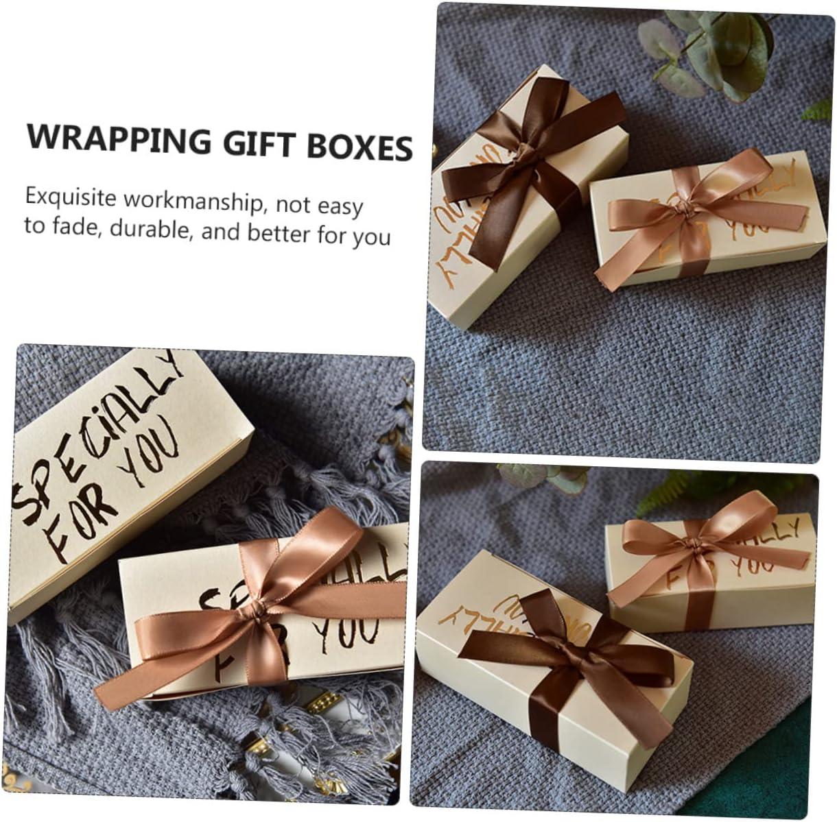 Didiseaon 20pcs Wedding Candy Boxes Paper Storage Pouch Gift Wrapping
