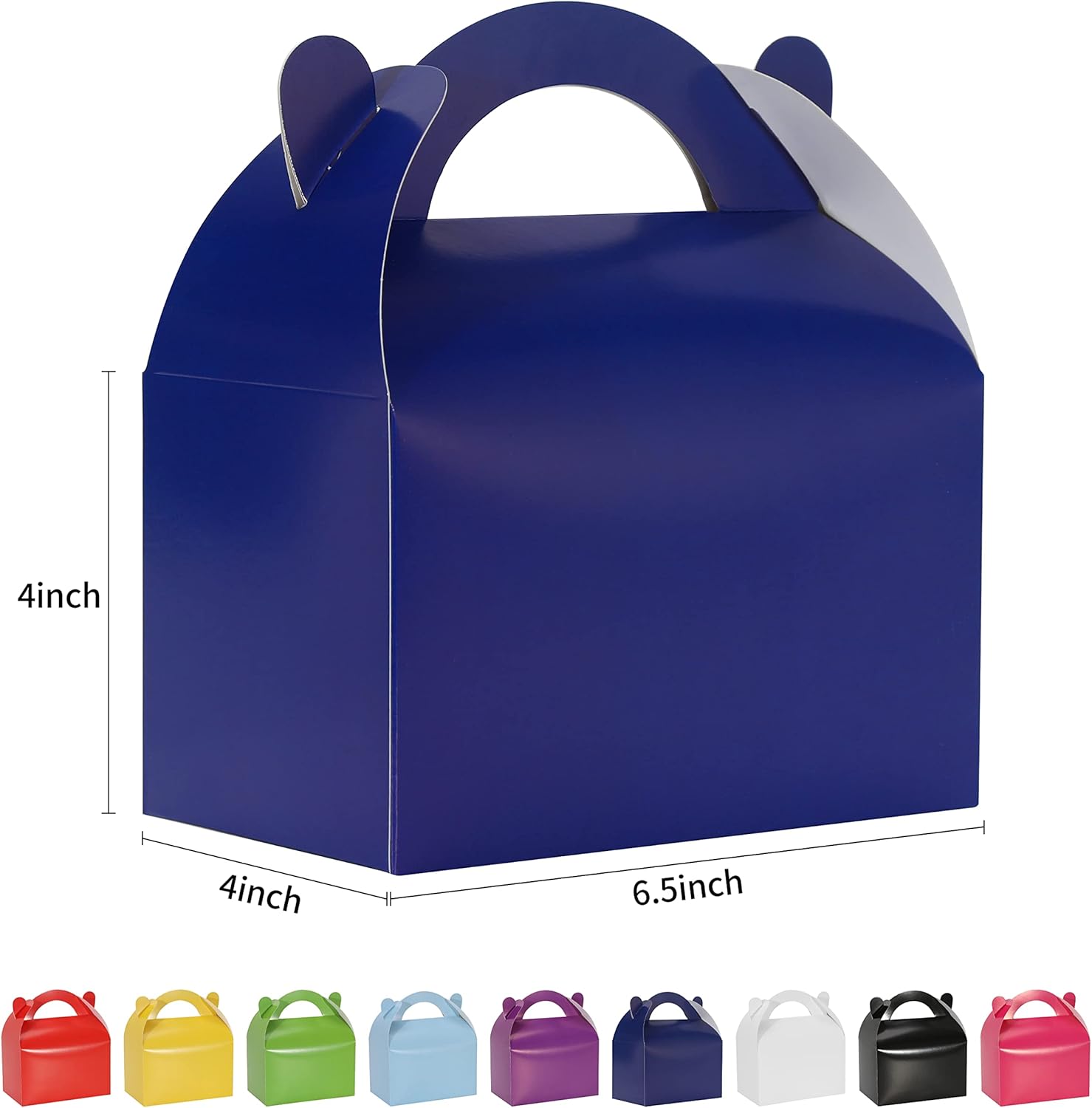 Bssay 30 Pack Treat Boxes with Handles for Parties