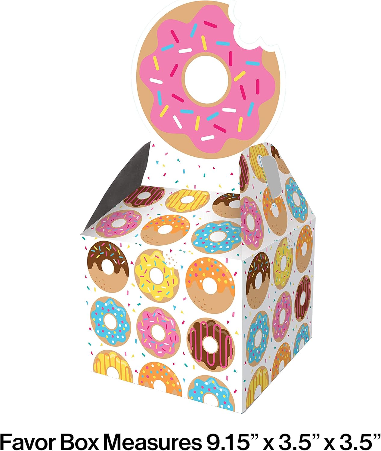 Creative Converting Donut Party Favor Boxes
