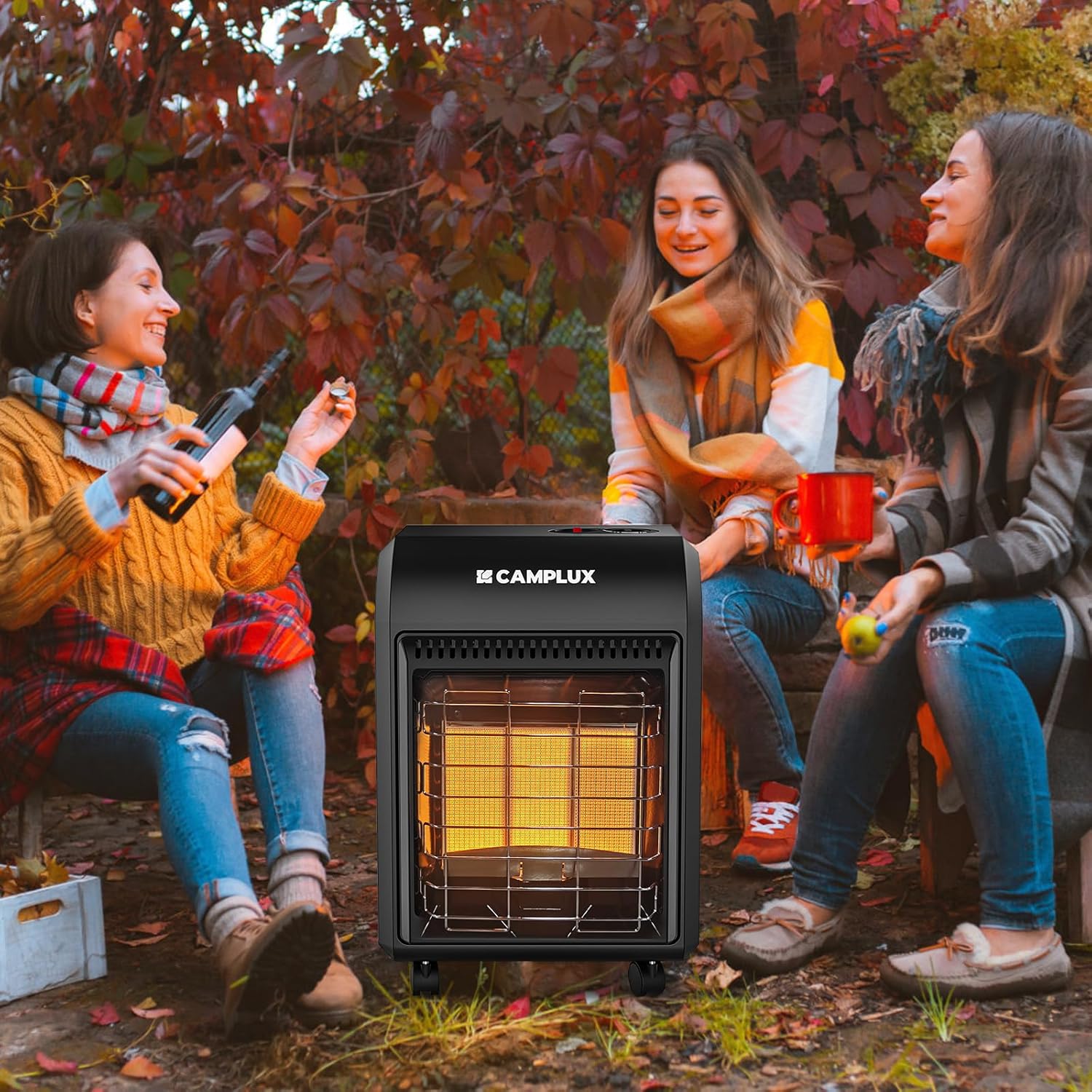 CAMPLUX Propane Heater 3 Modes 6000-18000 BTU Indoor Outdoor