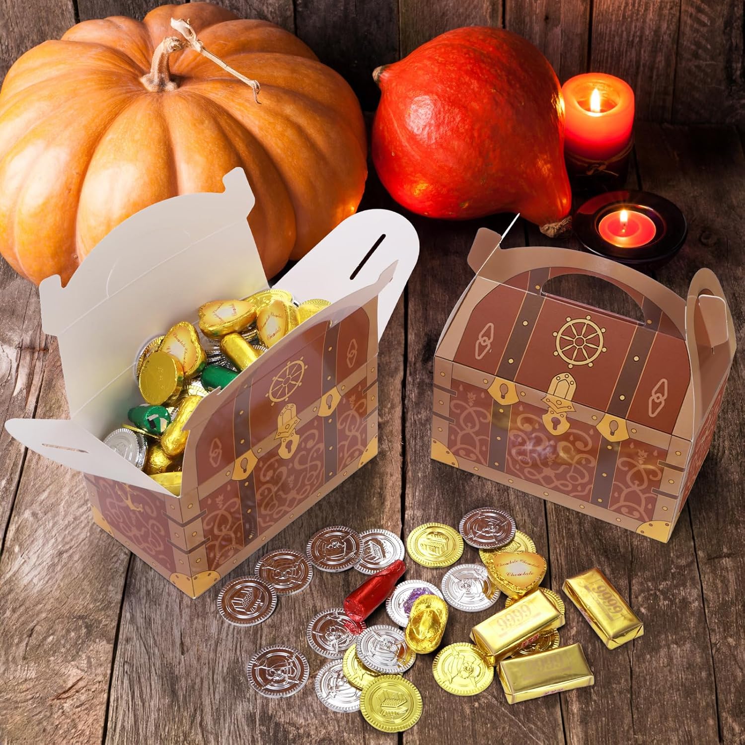 Bekith 36 Pack Pirate Treasure Chest Gift Boxes