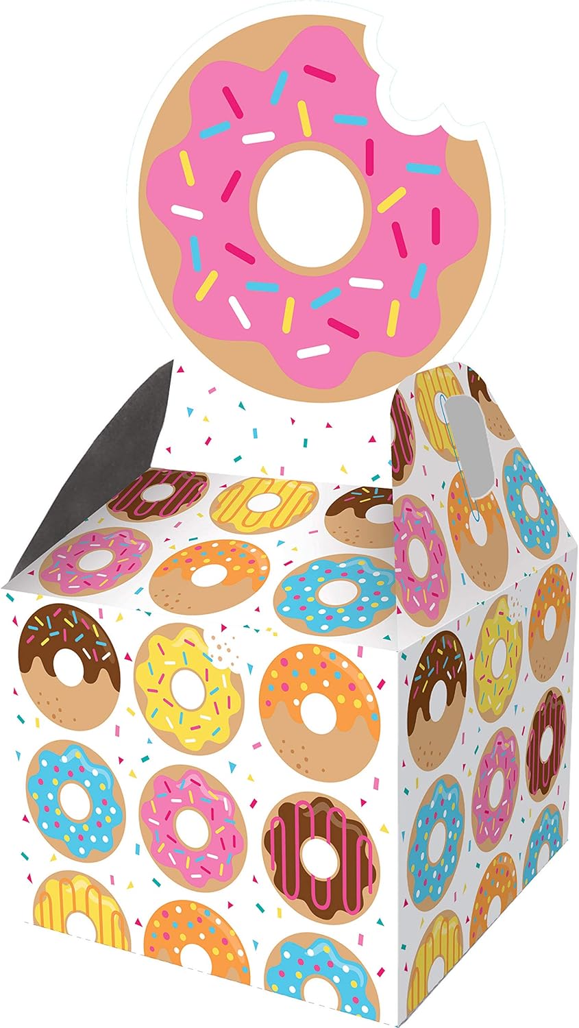 Creative Converting Donut Party Favor Boxes