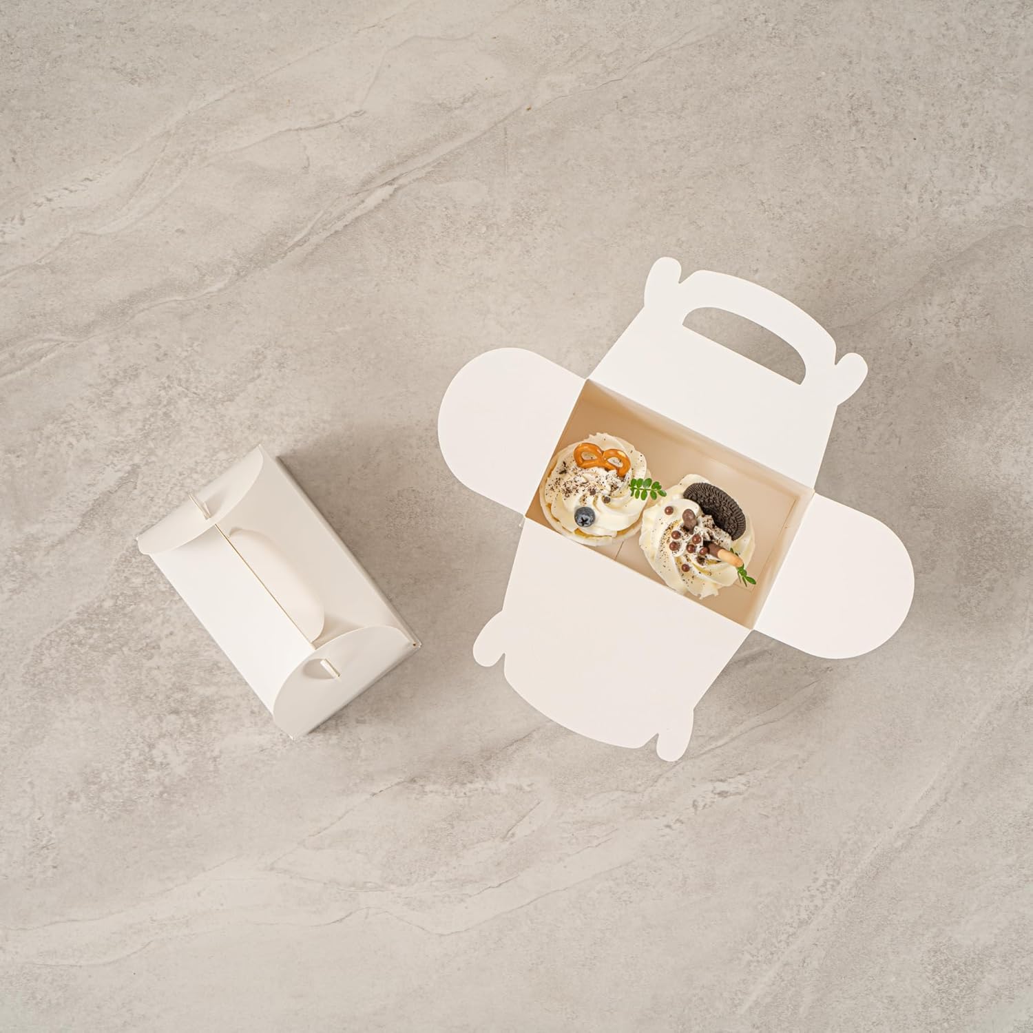 Restaurantware Bio Tek 6x35x35 Inch Gable Boxes 25 Gift Boxes