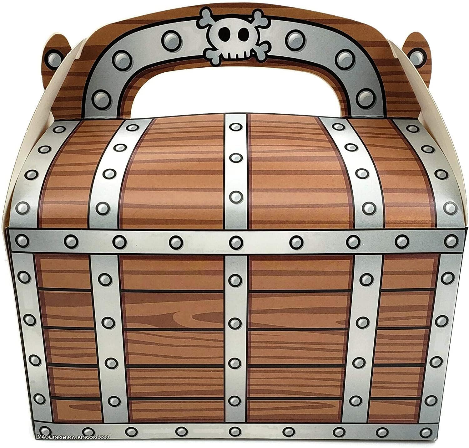 AMERICAN WIT 12 Pack Pirate Treasure Chest Boxes