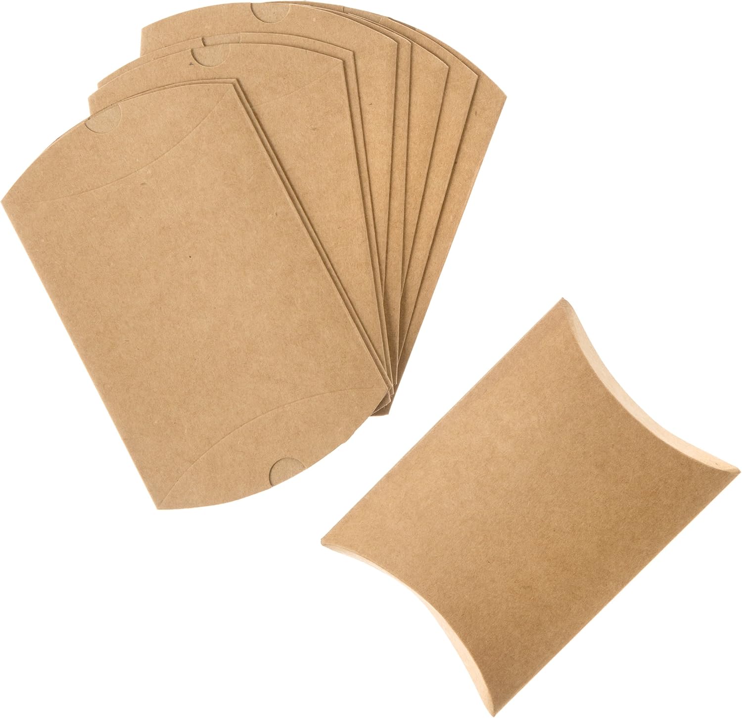 Darice Kraft Finish Party Favor Pillow Box 10 Pack