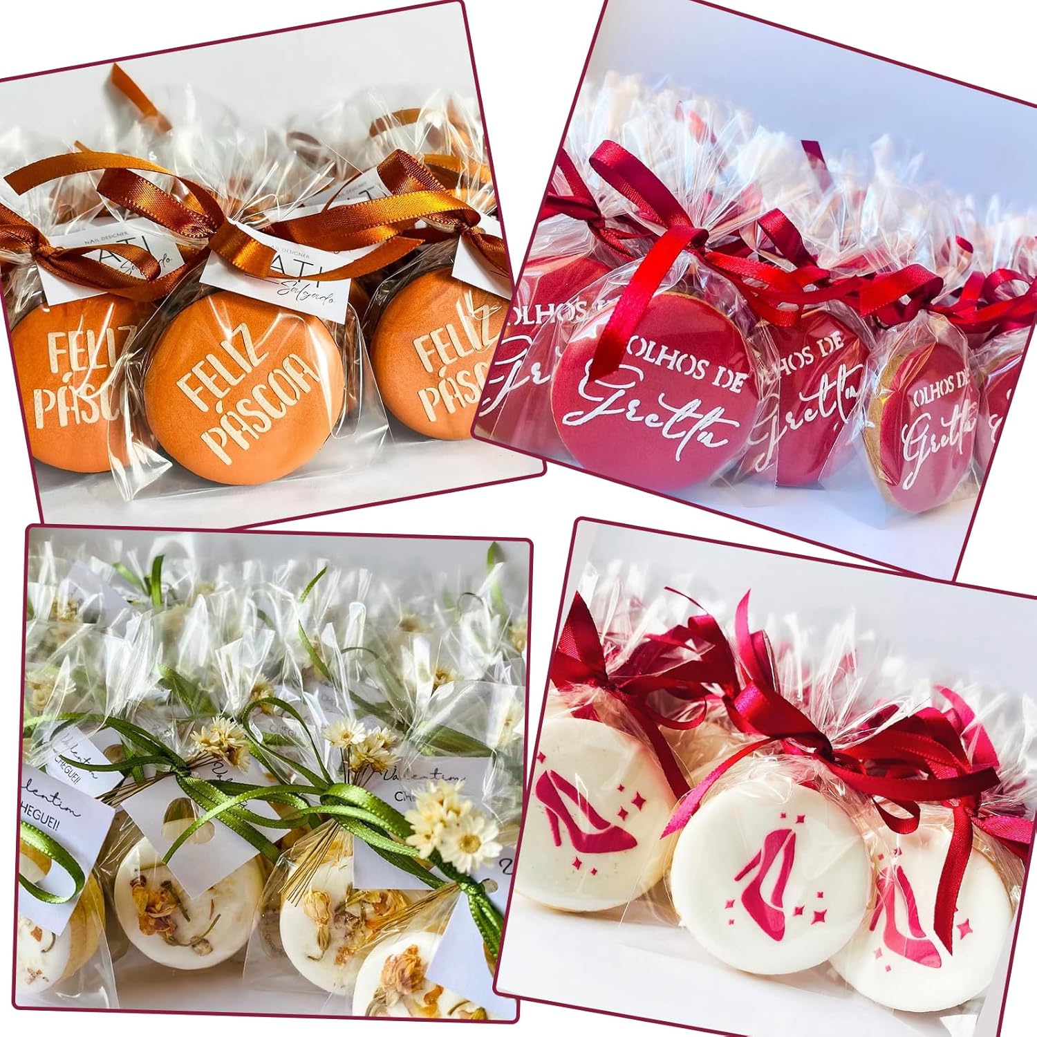 500 Pcs 5x7 Inch Clear Cellophane Bags for Gifts