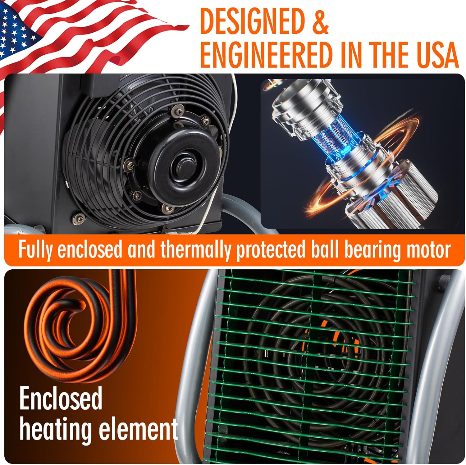 Dr Infrared Heater DR218 3000W Greenhouse Garage Workshop Heater