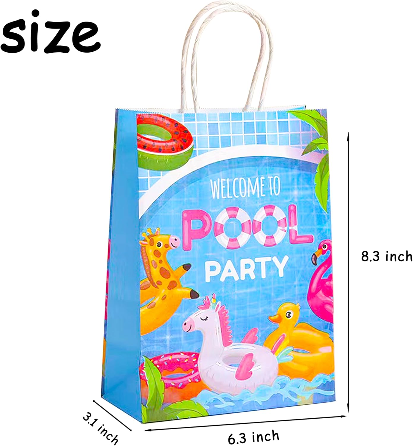 C L Cooper Life Summer Pool Party Gift Bags 12PCS