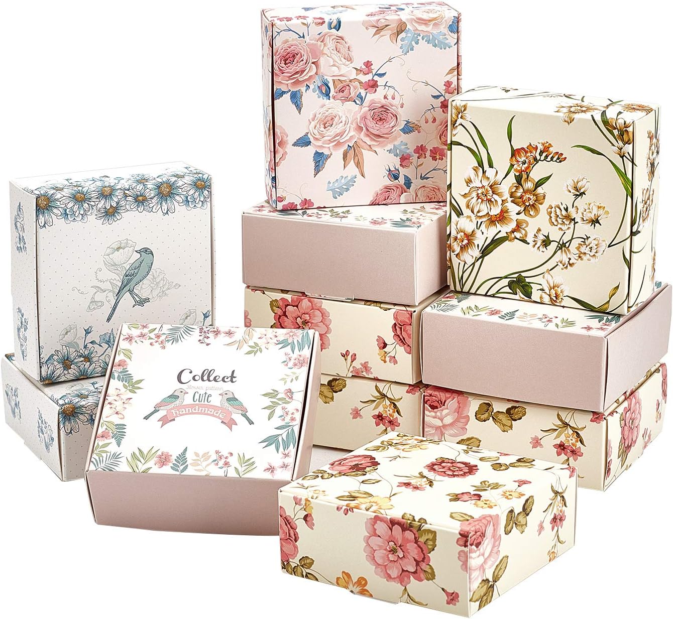 PH PandaHall 30 Pack Kraft Gift Boxes