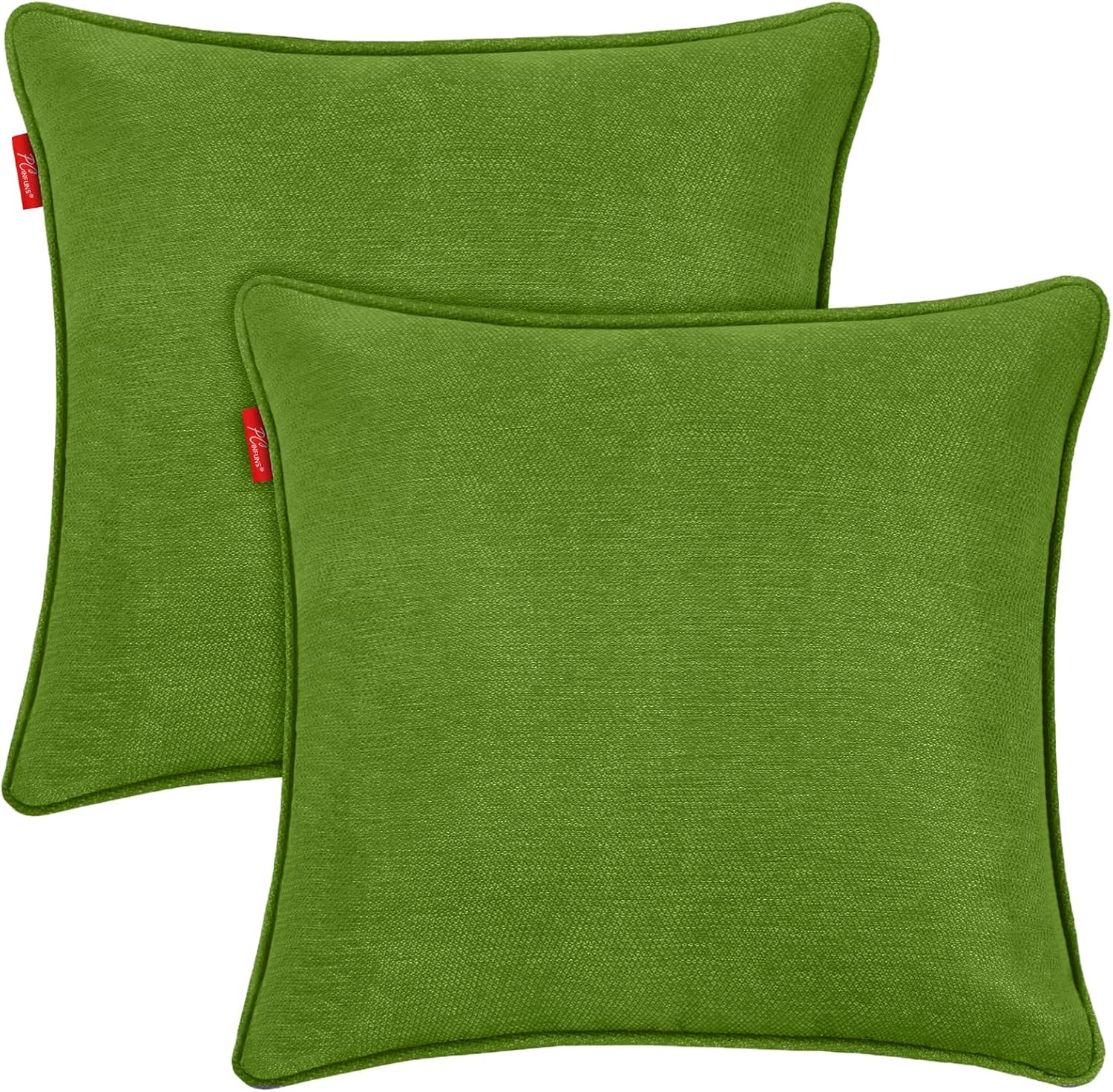 Pcinfuns 18x18 Inch Outdoor Throw Pillows 2 Pack