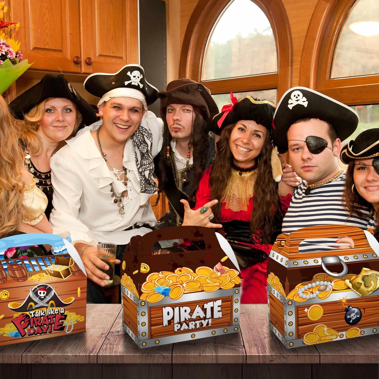 Geluode Pirate Treasure Gift Box Set 12 Pieces