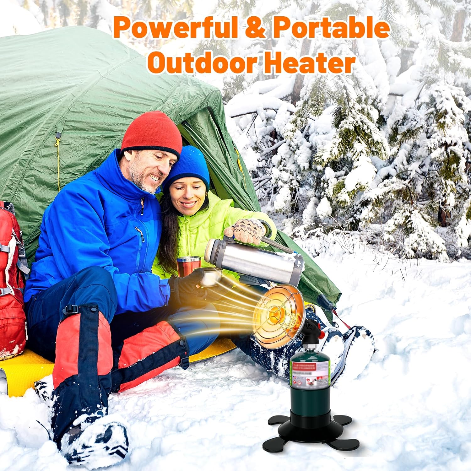 Portable Propane Heater for Camping and Outdoor Use