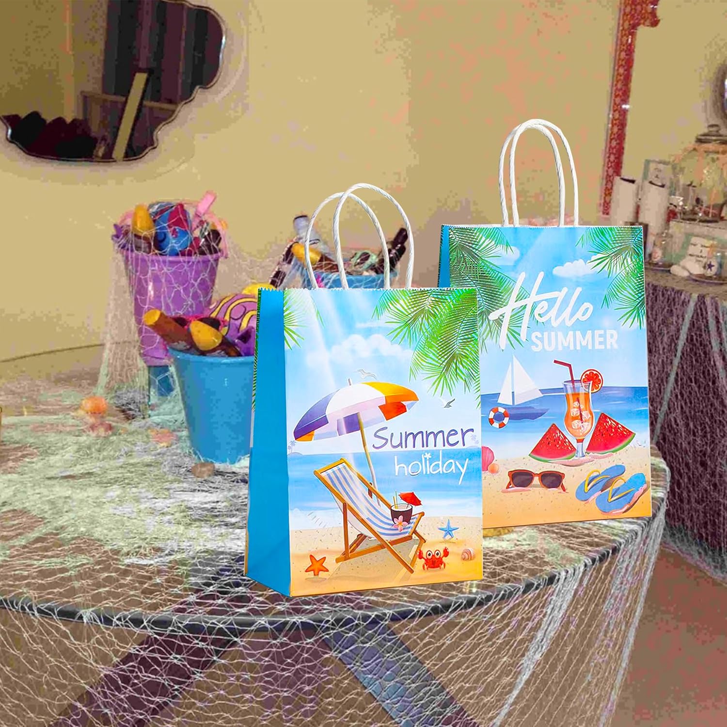 C L Cooper Life Summer Pool Party Gift Bags 12PCS