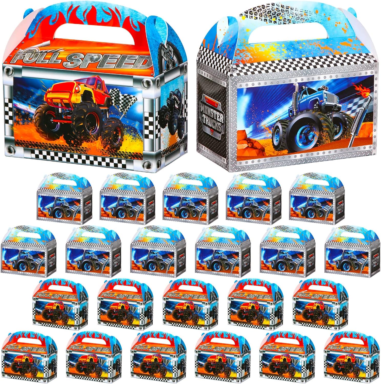Zonon 24 Piece Race Car Party Favor Boxes